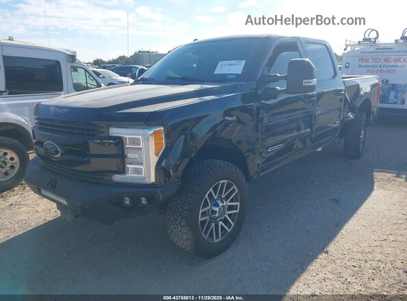1FT7W2BT2JEB71580 2018 FORD F-250 Black Przód lewy