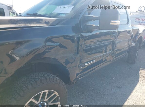 1FT7W2BT2JEB71580 2018 FORD F-250 Black Widok z przodu