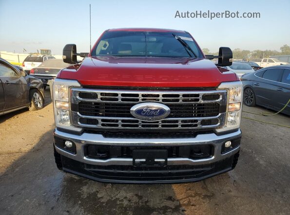 1FT7W2BT2PEC56511 2023 FORD F250 Red Front view