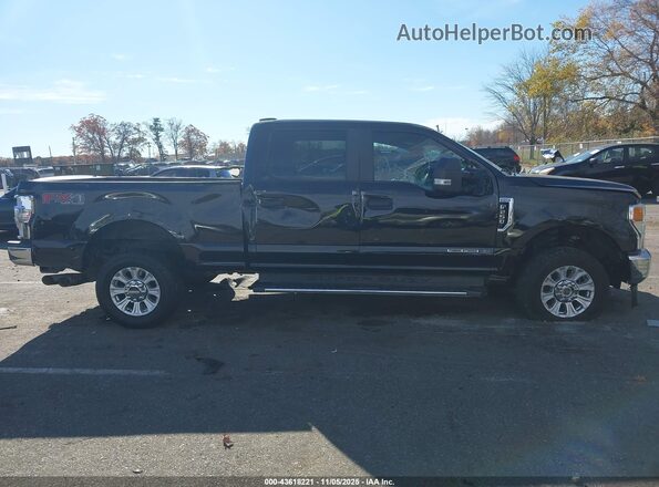 1FT7W2BT3LED76585 2020 FORD F-250 Black Widok wnętrza z tyłu