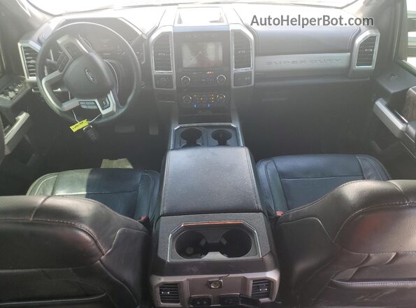 1FT7W2BT4JEB95881 2018 FORD F250 White Вид панелі приладів