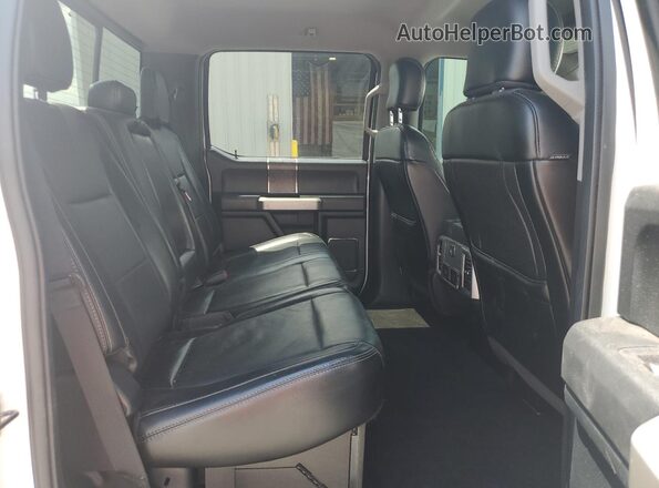 1FT7W2BT4JEB95881 2018 FORD F250 White Вид задніх сидінь