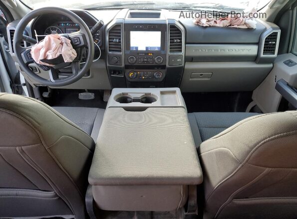 1FT7W2BT4NEG35877 2022 FORD F250 White წინა პანელის ხედი