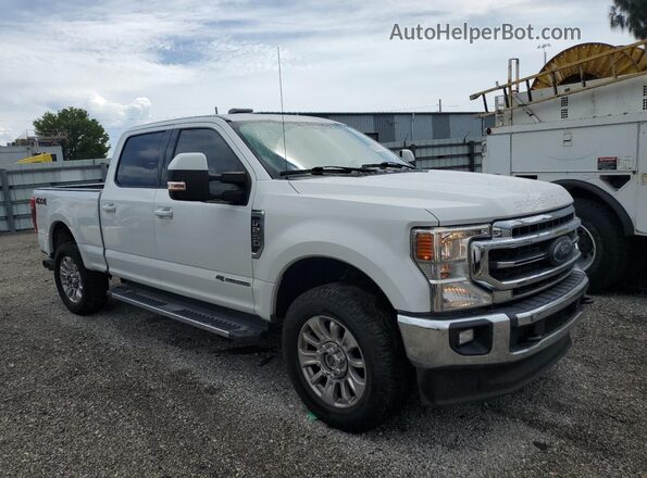 1FT7W2BT5LED35245 2020 FORD F250 Белый Передняя правая четверть