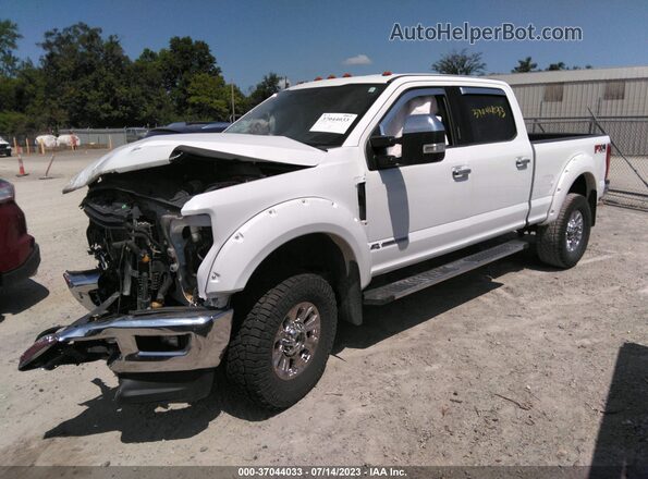 1FT7W2BT6JEC84416 2018 FORD F-250 White წინა მარცხენა ხედი სამი მეოთხედიდან