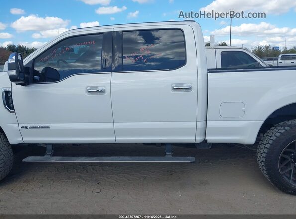 1FT7W2BT6MEC52912 2021 FORD F-250 Белый Панорамный вид салона 360°