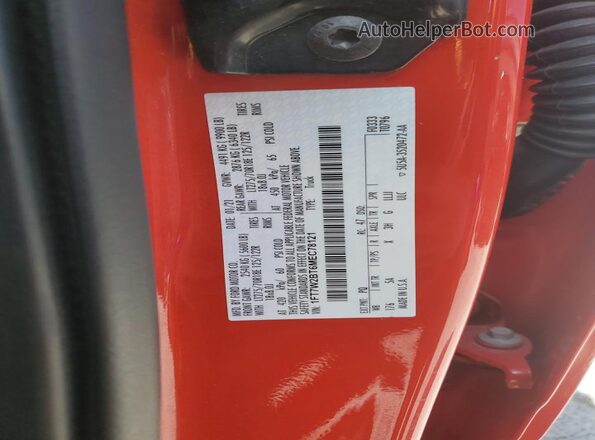 1FT7W2BT6MEC78121 2021 FORD F250 Red 