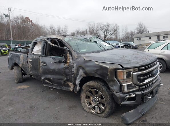 1FT7W2BT6NEC01668 2022 FORD F-250 Gray 