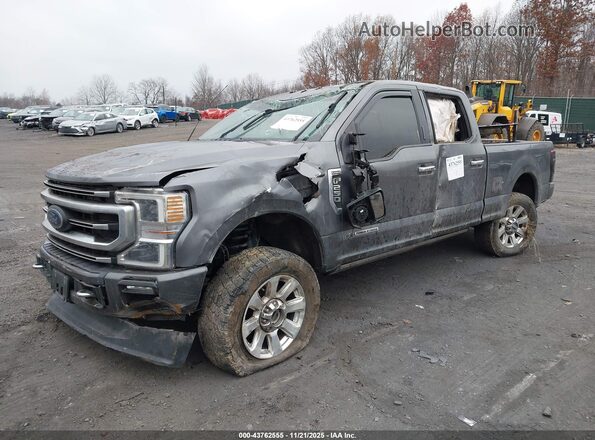 1FT7W2BT6NEC01668 2022 FORD F-250 Gray 