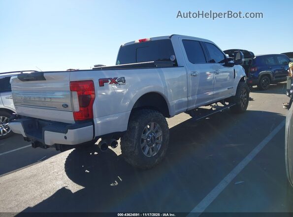 1FT7W2BT7JEC16819 2018 FORD F-250 White Задня права чверть