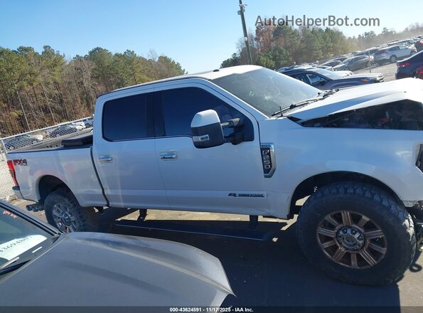 1FT7W2BT7JEC16819 2018 FORD F-250 White Вид щитка приладів
