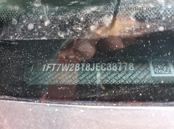 1FT7W2BT8JEC38778 2018 FORD F250 Charcoal 