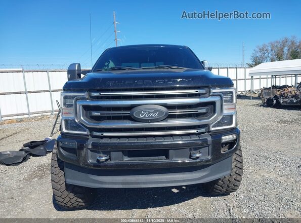 1FT7W2BT9MEC02201 2021 FORD F-250 Black Սարքավորումների վահանակի տեսք