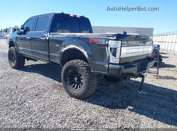 1FT7W2BT9MEC02201 2021 FORD F-250 Black Հետևի ձախ