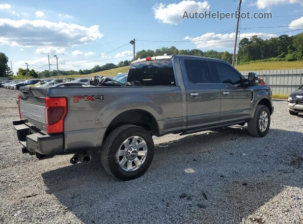 1FT7W2BT9NEC31263 2022 FORD F250 Gray Trasero derecho