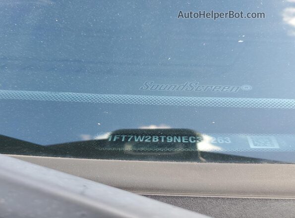 1FT7W2BT9NEC31263 2022 FORD F250 Gray Vista del compartimento del motor