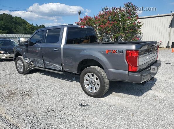 1FT7W2BT9NEC31263 2022 FORD F250 Gray Trasero izquierdo
