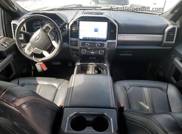 1FT7W2BT9NEC31263 2022 FORD F250 Gray Vista del salpicadero