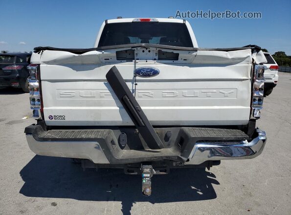 1FT7W2BT9NEF29862 2022 FORD F250 White Հետևի տեսք