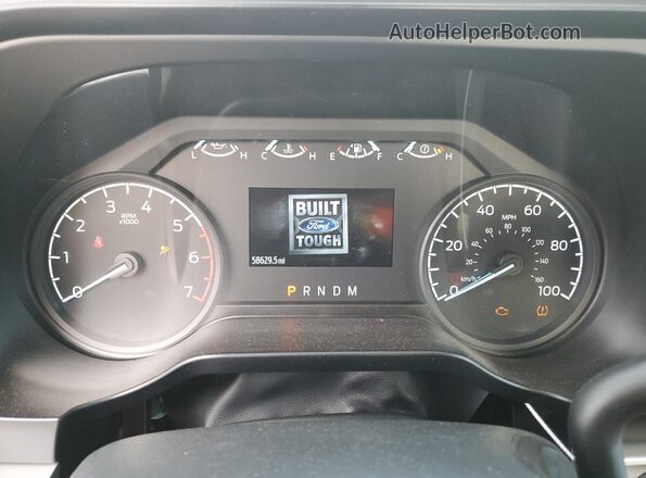 1FT7X2AA3REC46022 2024 FORD F250 White Widok zestawu wskaźników