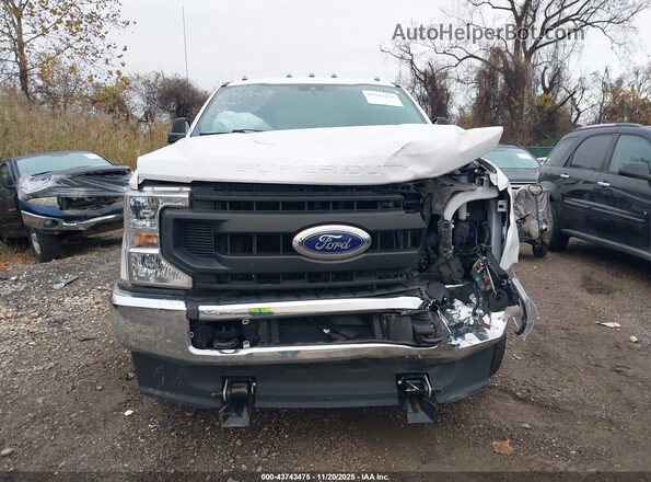 1FT7X2B61LEE79656 2020 FORD F-250 White Widok zestawu wskaźników