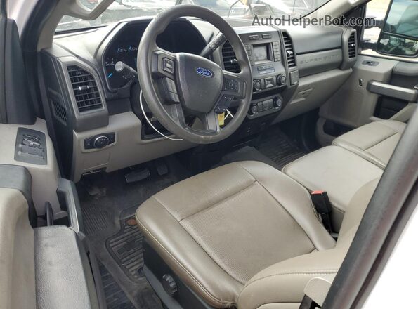 1FT7X2B66LEE50122 2020 FORD F250 White Vista del salpicadero