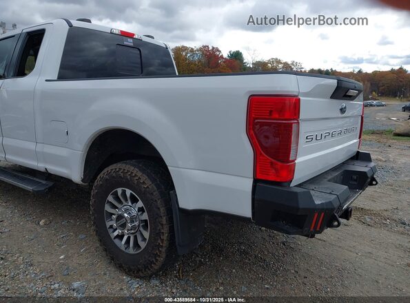 1FT7X2BT1MEE01465 2021 FORD F-250 White Задня ліва чверть