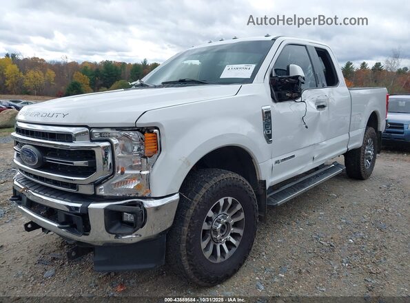 1FT7X2BT1MEE01465 2021 FORD F-250 White Передня ліва чверть