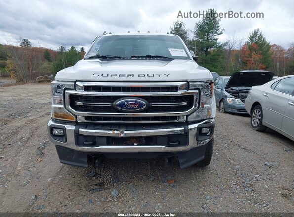 1FT7X2BT1MEE01465 2021 FORD F-250 White Вид щитка приладів