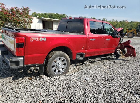 1FT8W2BM8SEC06217 2025 FORD F250 Red Հետևի աջ