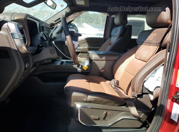 1FT8W2BM8SEC06217 2025 FORD F250 Red Սալոնի դիմացի տեսք