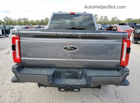 1FT8W2BN0PED08613 2023 FORD F250 Gray Vista trasera