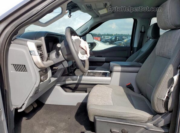 1FT8W2BN0PED08613 2023 FORD F250 Gray Vista interior delantera