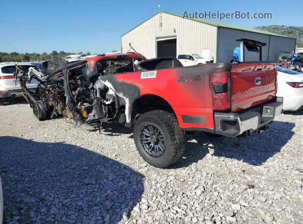 1FT8W2BN8SED66753 2025 FORD F250 Red Trasero izquierdo