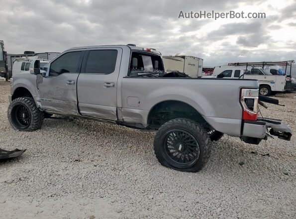 1FT8W2BT2LEC39433 2020 FORD F250 Silver Tył lewy
