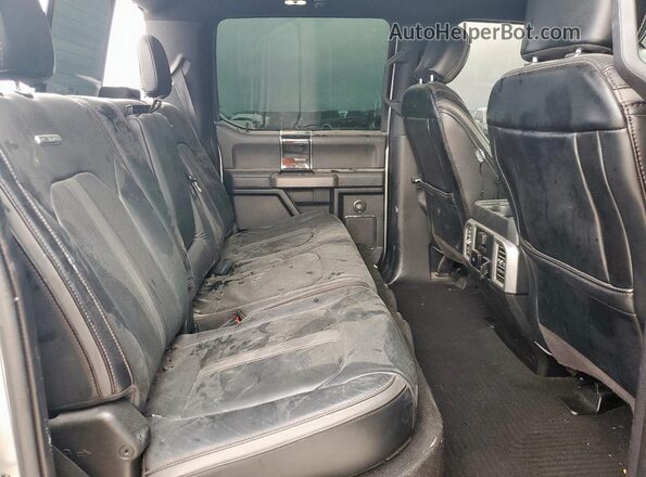 1FT8W2BT2LEC39433 2020 FORD F250 Silver Widok tylnych siedzeń
