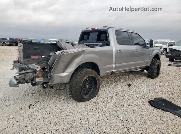 1FT8W2BT2LEC39433 2020 FORD F250 Silver Tył prawy