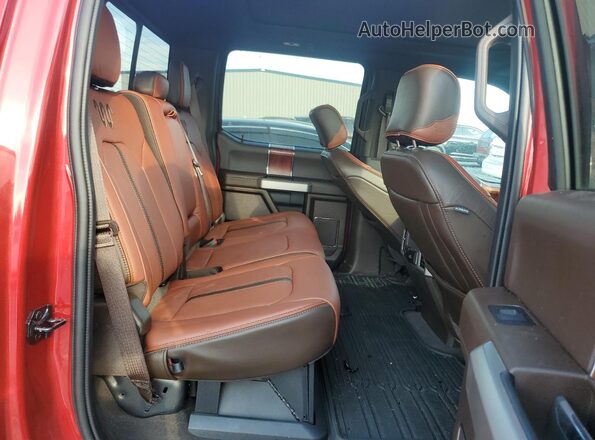 1FT8W2BT4NEG09364 2022 FORD F250 Красный Вид задних сидений