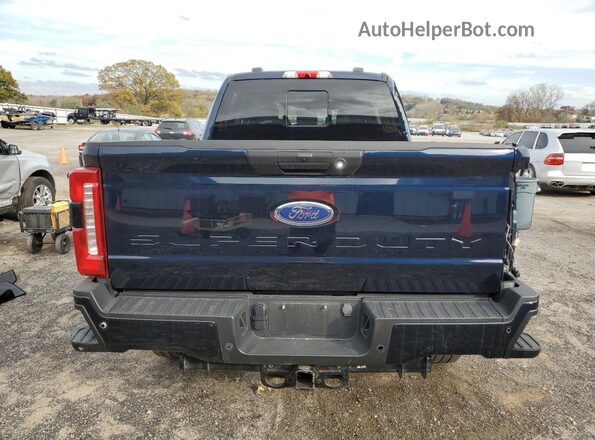 1FT8W2BT4PEE07031 2023 FORD F250 Blue Вид ззаду