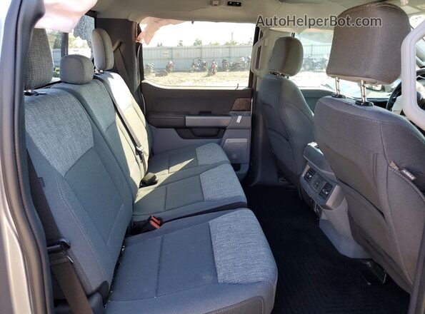 1FT8W2BT4RED84434 2024 FORD F250 Silver Вид задніх сидінь