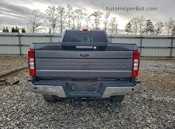 1FT8W2BT5NEC57153 2022 FORD F250 Gray Vista trasera