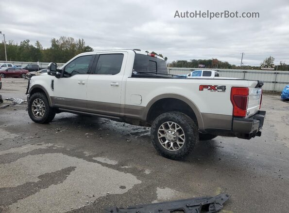 1FT8W2BT6NEC55024 2022 FORD F250 White Հետևի ձախ