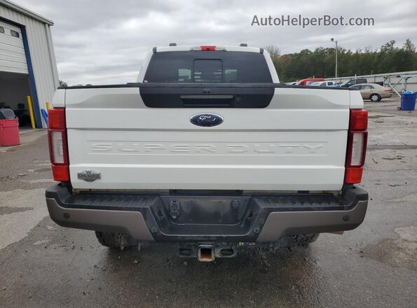 1FT8W2BT6NEC55024 2022 FORD F250 White Հետևի տեսք