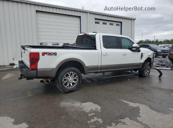 1FT8W2BT6NEC55024 2022 FORD F250 White Հետևի աջ
