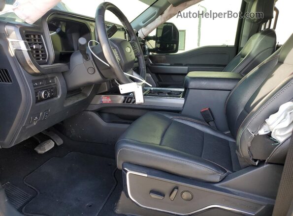 1FT8W3BM4REF03582 2024 FORD F350 Black წინა სალონის ხედი