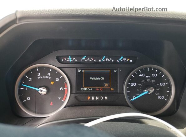1FT8W3BN2LEC71368 2020 FORD F350 Charcoal Widok zestawu wskaźników