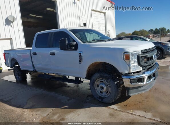 1FT8W3BN5NEC61789 2022 FORD F350 White Widok zestawu wskaźników