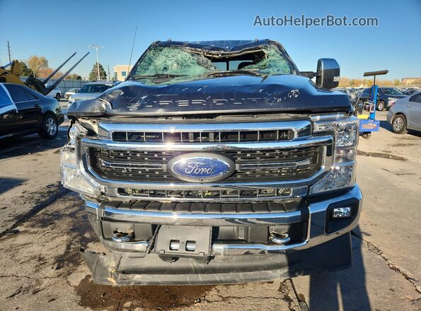 1FT8W3BT0LED33381 2020 FORD F350 Gray Widok z przodu
