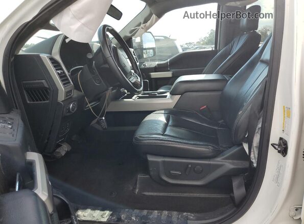 1FT8W3BT5LEE41723 2020 FORD F350 White Front interior view