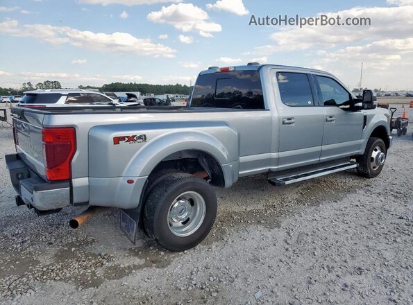 1FT8W3DN4NEF23489 2022 FORD F350 Серебряный Задняя правая четверть